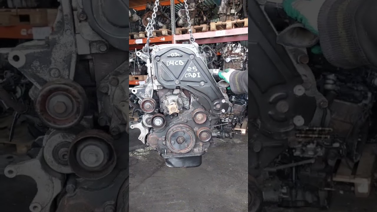 Двигатель D4CB Kia Sorento 2005 года (1 поколение), 2.5 л. дизель... продается голым...