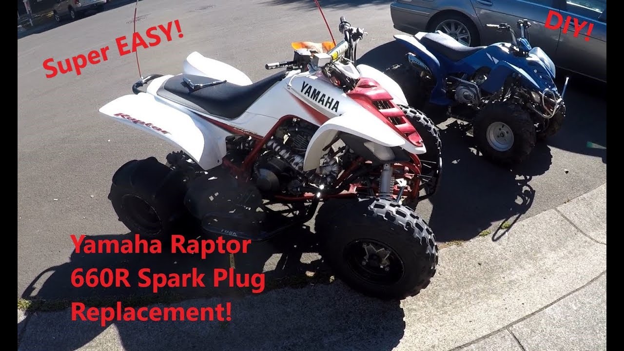 TUTORIAL: Yamaha Raptor 660 Spark Plug Replacement DIY