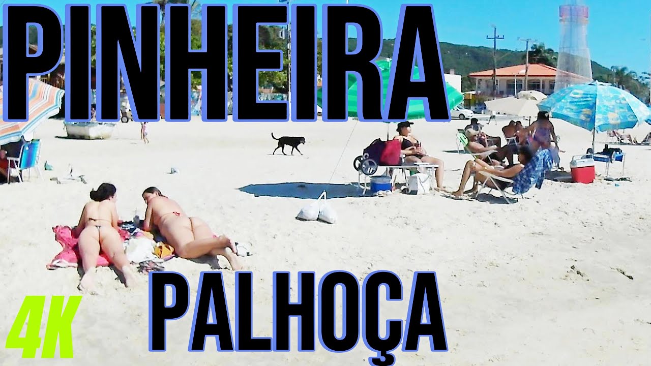 4K  Em PALHOÇA na PONTA DO PAPAGAIO, PRAIA DE CIMA e PRAIA DA PINHEIRA. #praia #beach #palhoça