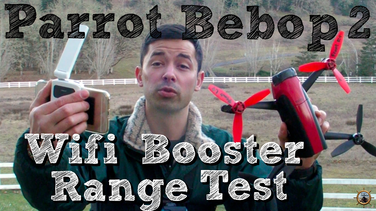 PARROT BEBOP 2 WIFI Booster Range Test // Xiaomi Extender