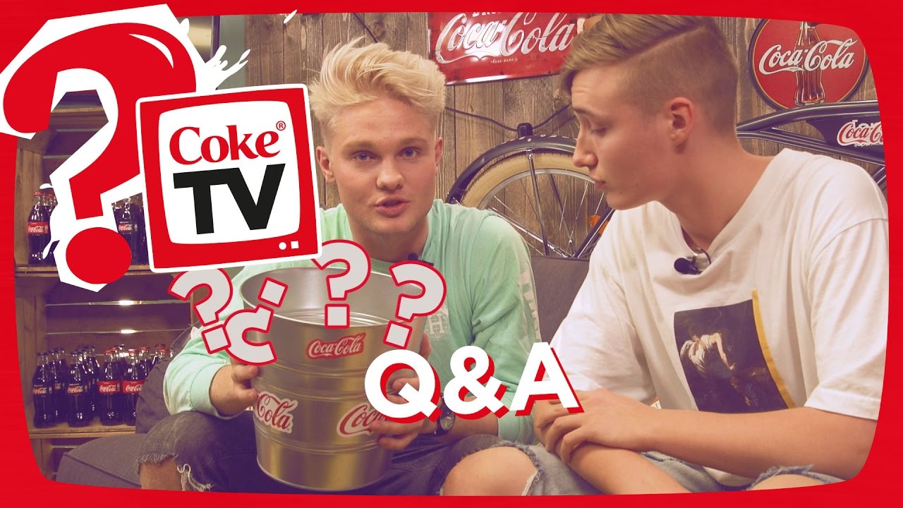 ENSIMMÄINEN Q&A ISAC ELLIOTIN JA BENJAMININ KANSSA | #AskCokeTV