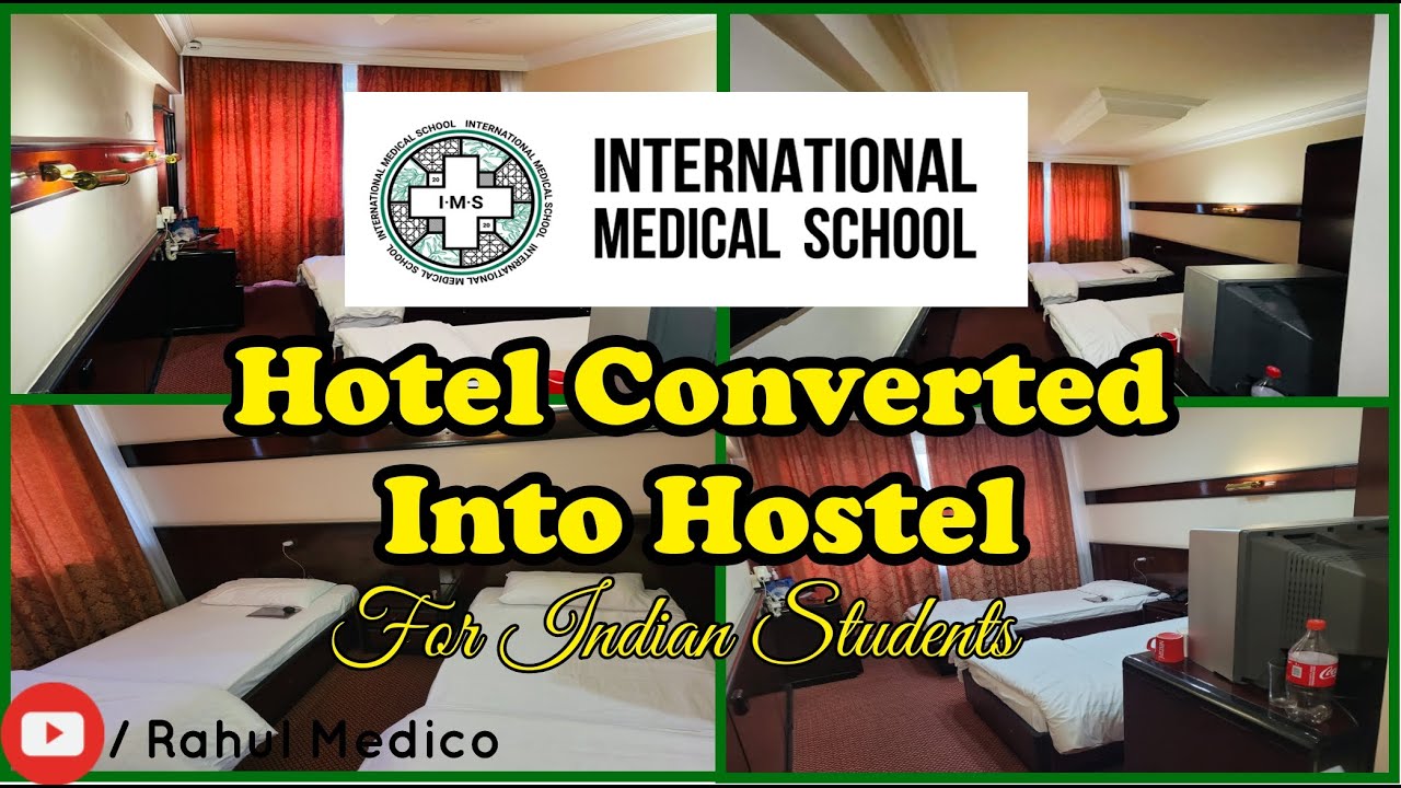 Hotel Converted Into Hostel For Indian Student | International Medical School Almaty Kazakhstan