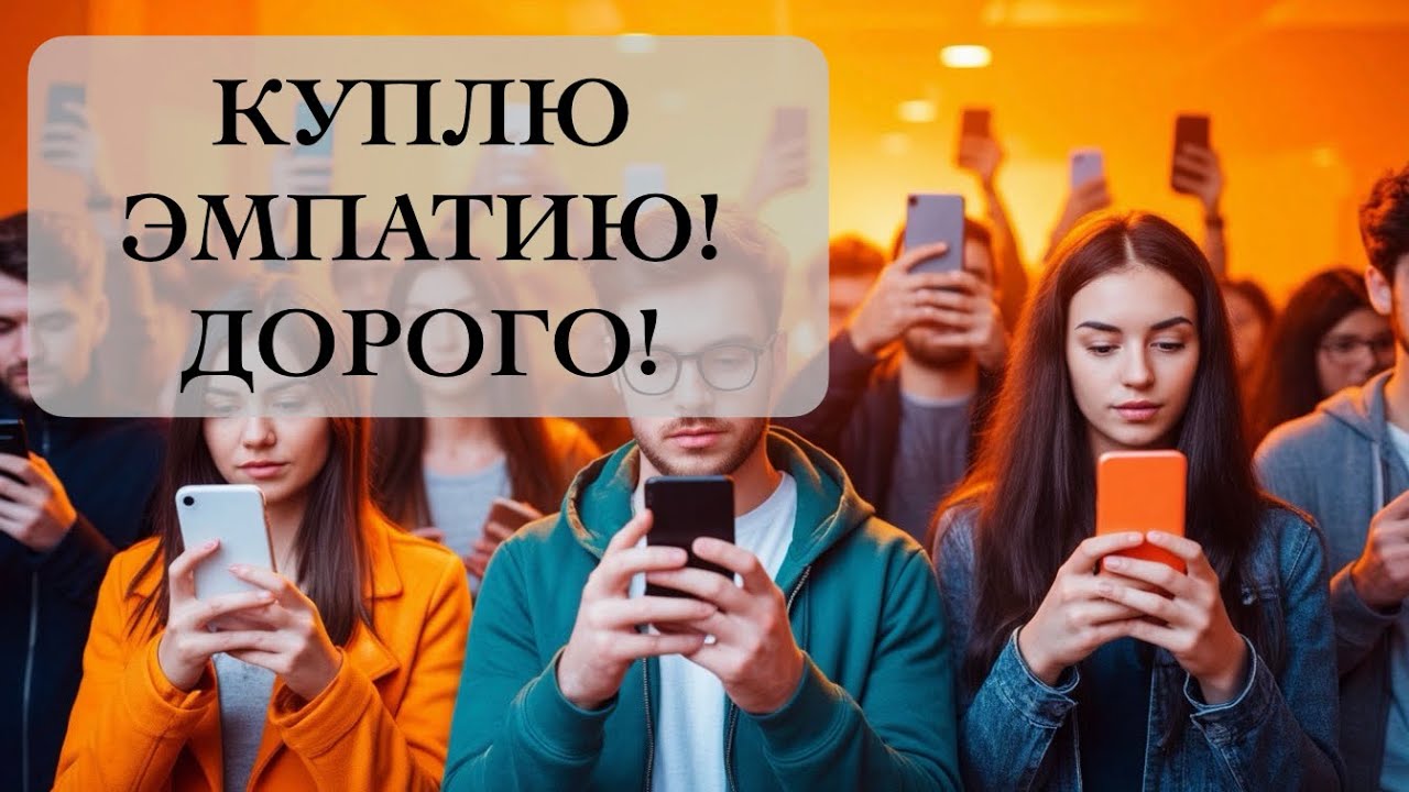 Монетизация эмпатии. Скоро эмпатия будет дорого стоить. 