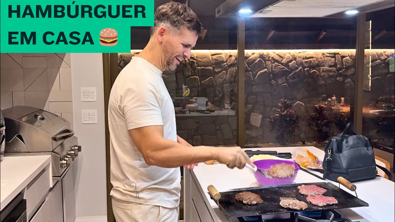 Noite do HAMBÚRGUER em FAMÍLIA 😋