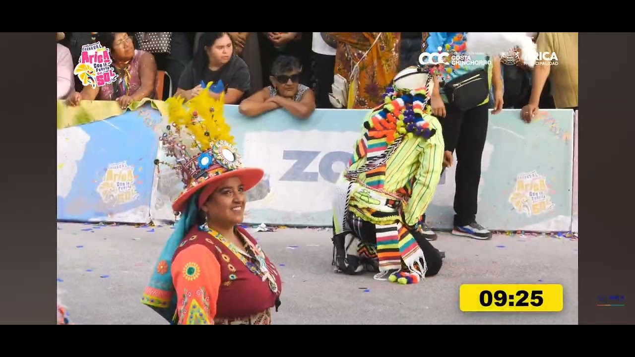 Presentación Tinkus Jach'a Marka, Carnaval Andino Arica Con La Fuerza Del Sol 2026