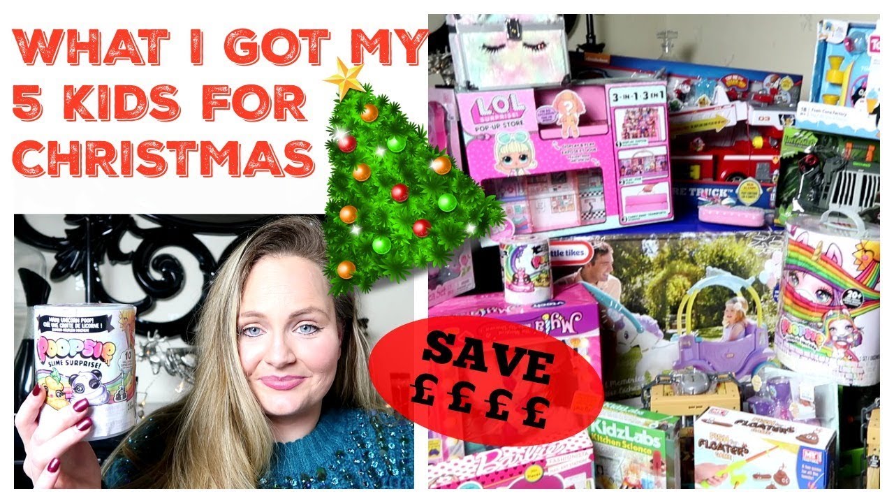 WHAT I GOT MY KIDS FOR CHRISTMAS 2018 / BUDGET GIFT GUIDE BOY,GIRL TOP TOYS