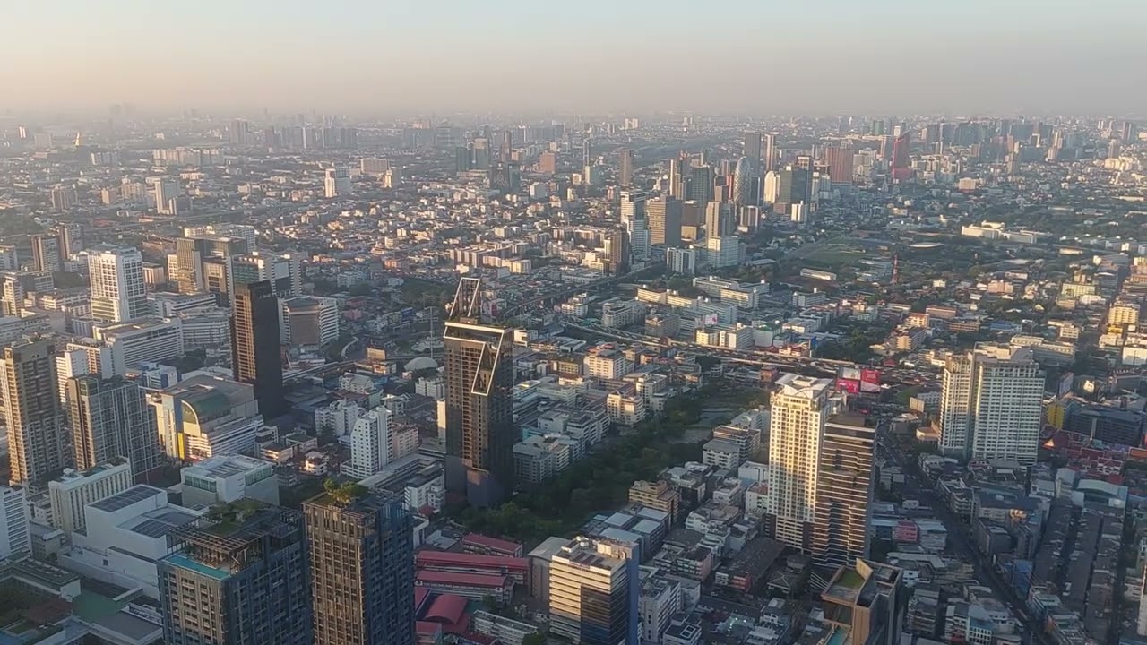 Baiyoke Tower, Bangkok at sunset