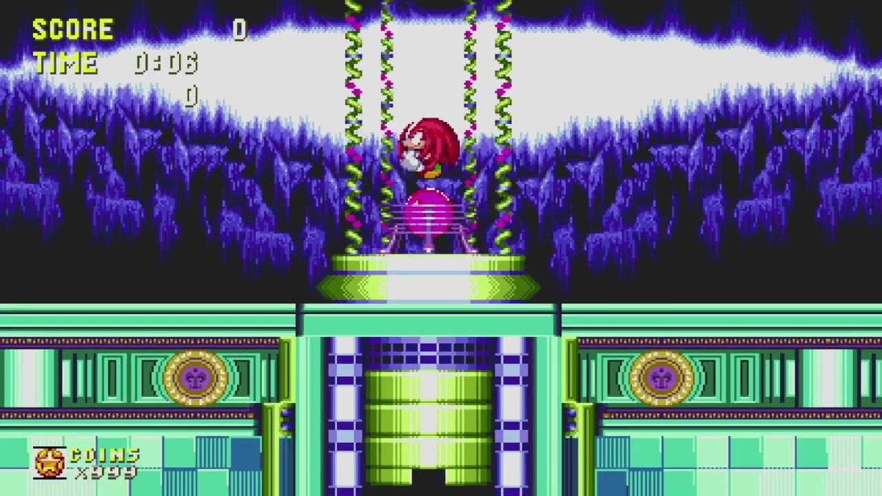 Sonic Origins Plus: Sonic 3 & Knuckles (Mirror) - Hidden Palace - 8.83 (Knuckles)