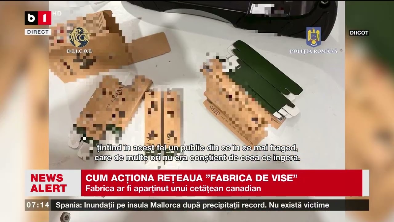 CUM ACȚIONA REȚEAUA ”FABRICA DE VISE”. Știri B1TV_ 21 sept. 2023