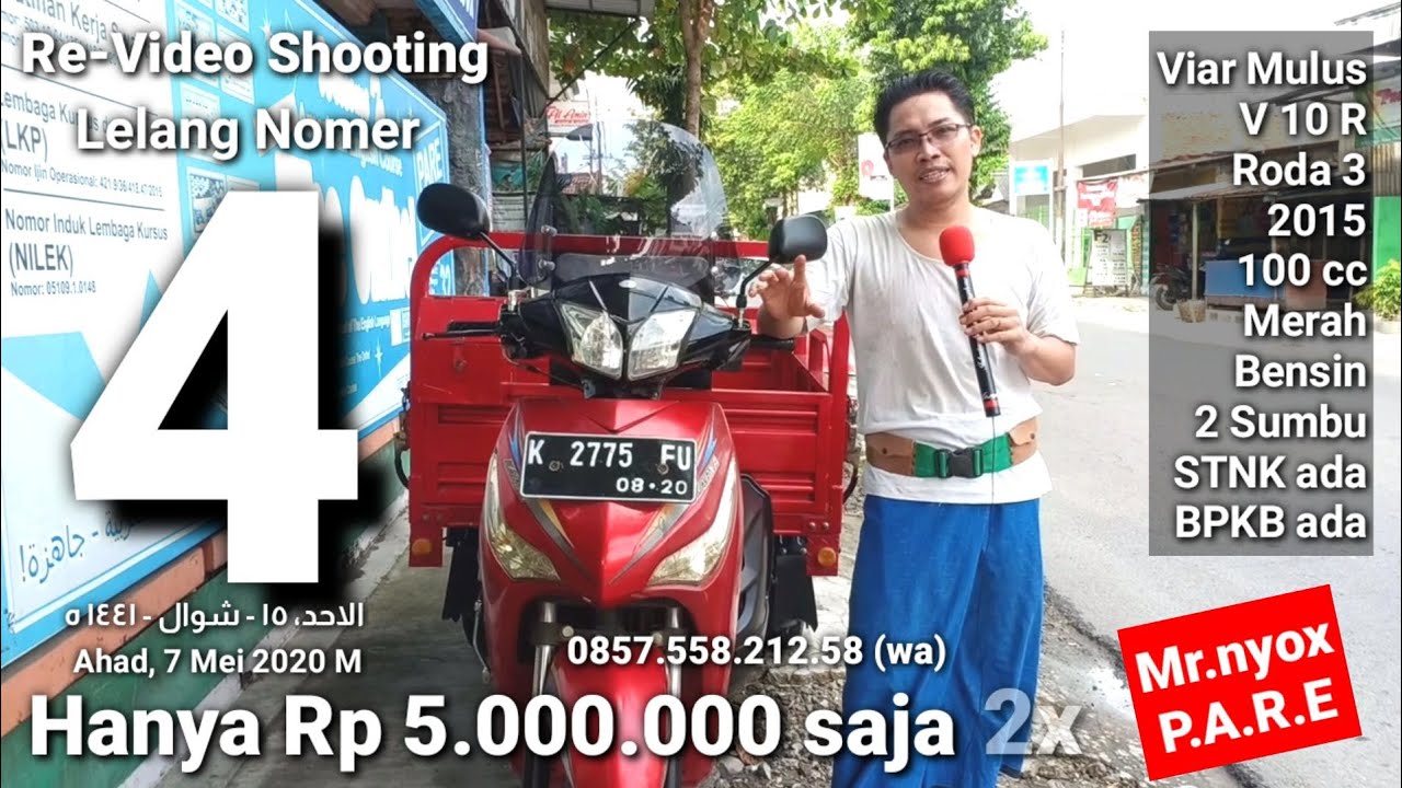 4. Viar Roda 3 Cewek 2015 | Rp 5.000.000 2x | Re-Video Shooting | Lelang Akbar (LA) Mr.nyox