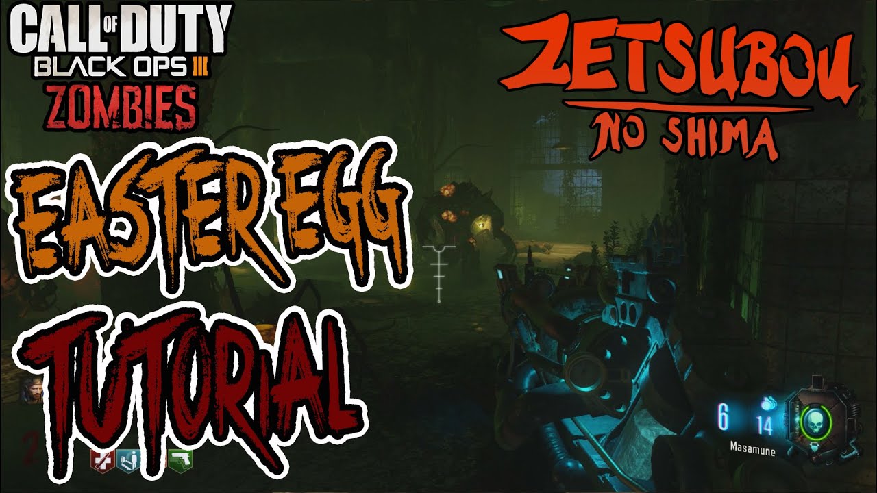 BO3 Zombies - MAIN EASTER EGG TUTORIAL - Zetsubou No Shima [Deutsch] [1080p60]