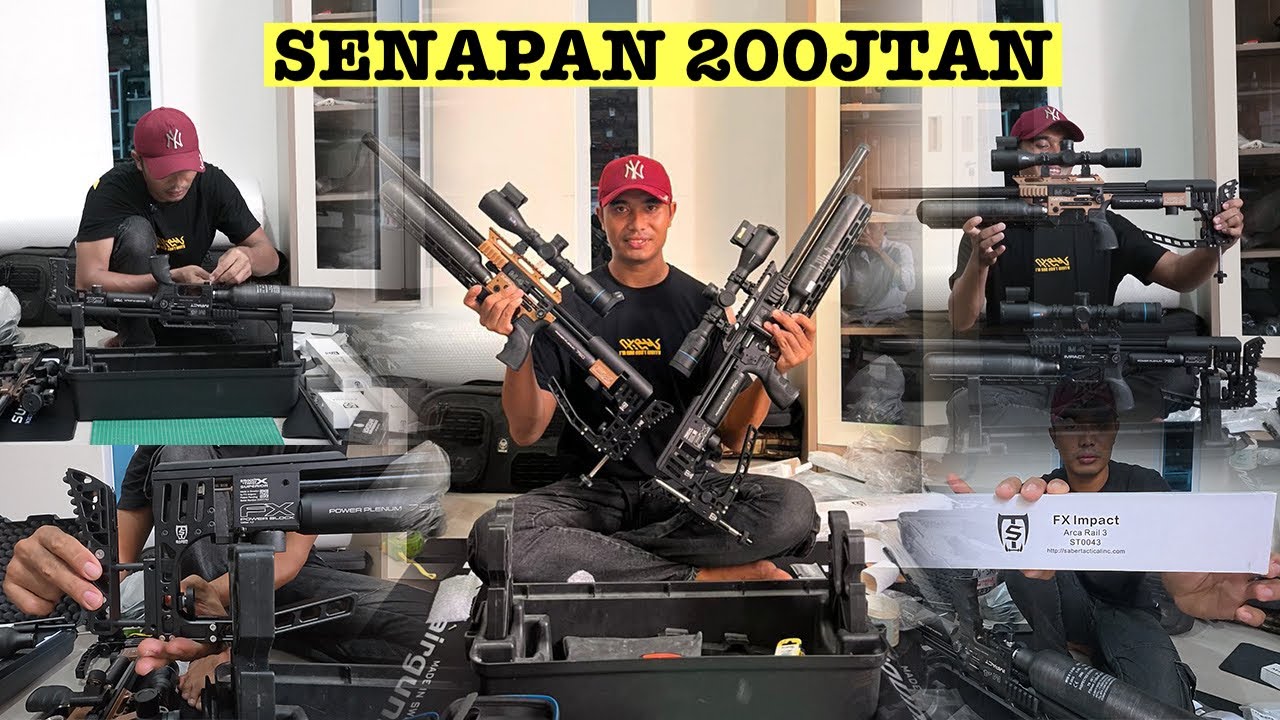 FX IMPACT M4 BARU // SABER TACTICAL FULL // TELESCOPE CANGGIH PARD STALKER EX 🔥🔥🔥