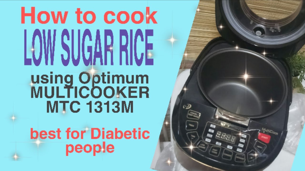 HOW TO COOK LOW SUGAR RICE USING THE MULTIFUNCTION COOKER / FOR DIABETIC PEOPLE  @anneliciousmc9740
