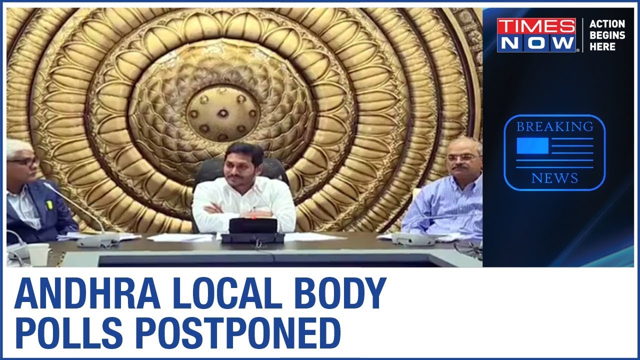 Coronavirus Outbreak: Andhra local body poll election postponed, Chief Secretary slams state EC