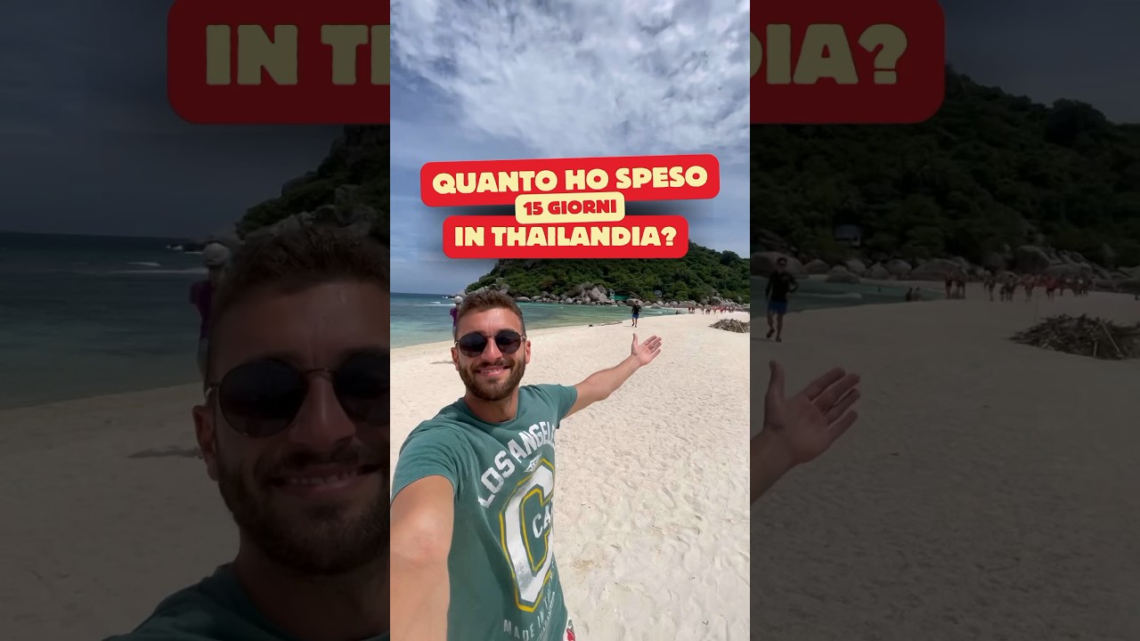 Quanto ho speso in Thailandia per 15 giorni ad Agosto! #thailandtravel