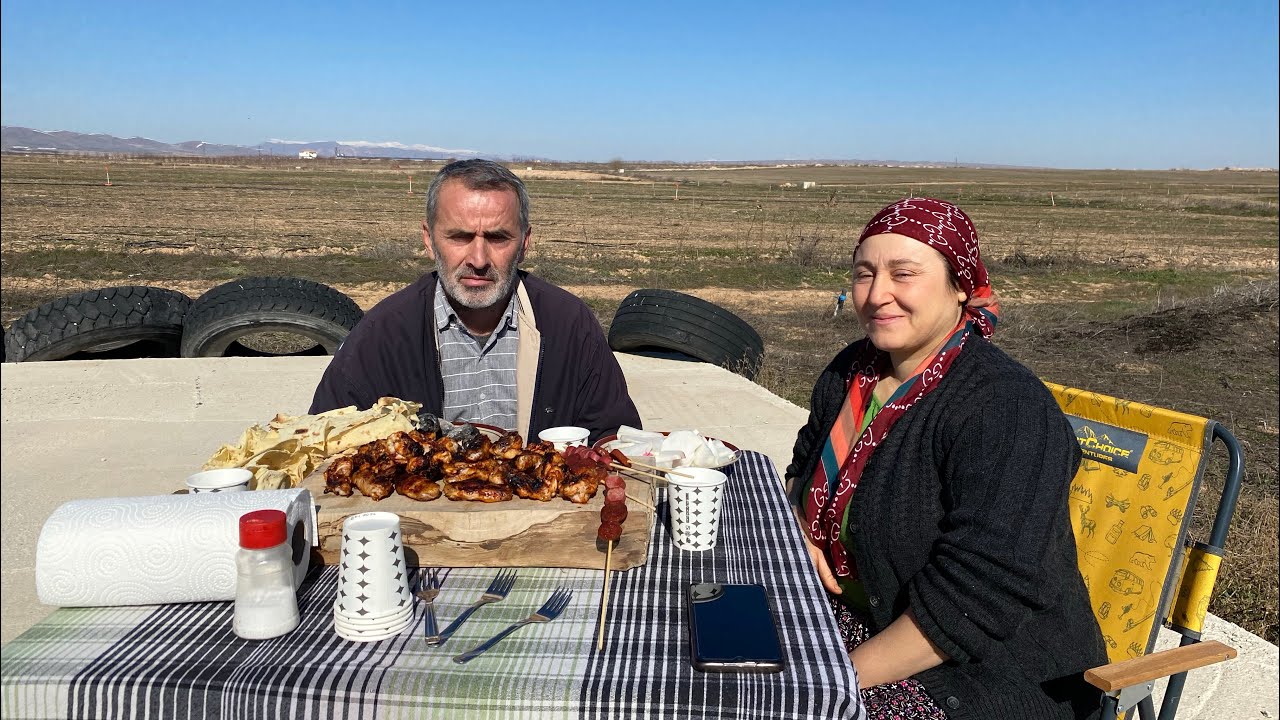 Doğayla baş başa bir gün / Pikniğe gidiyoruz / Mangal keyfi 🤠☀️