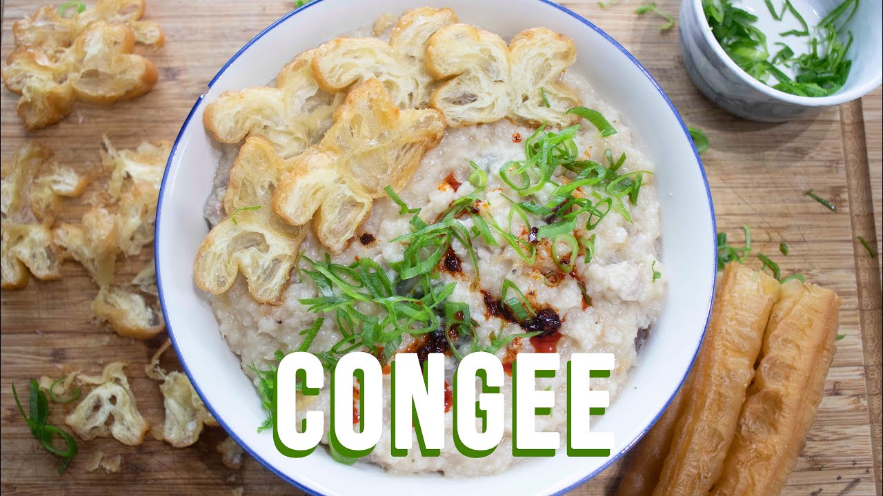 Authentic Congee with Century Egg and Pork | Chinese Recipe