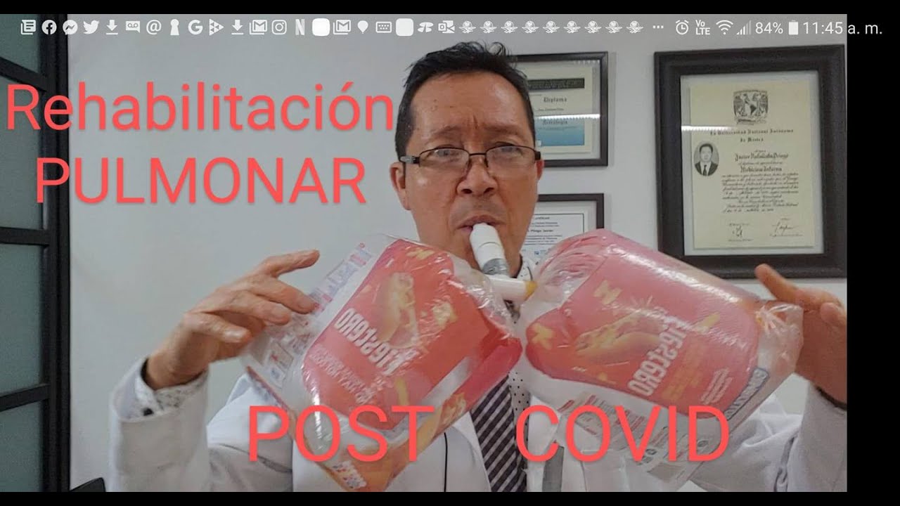 Rehabilitación Pulmonar post Covid