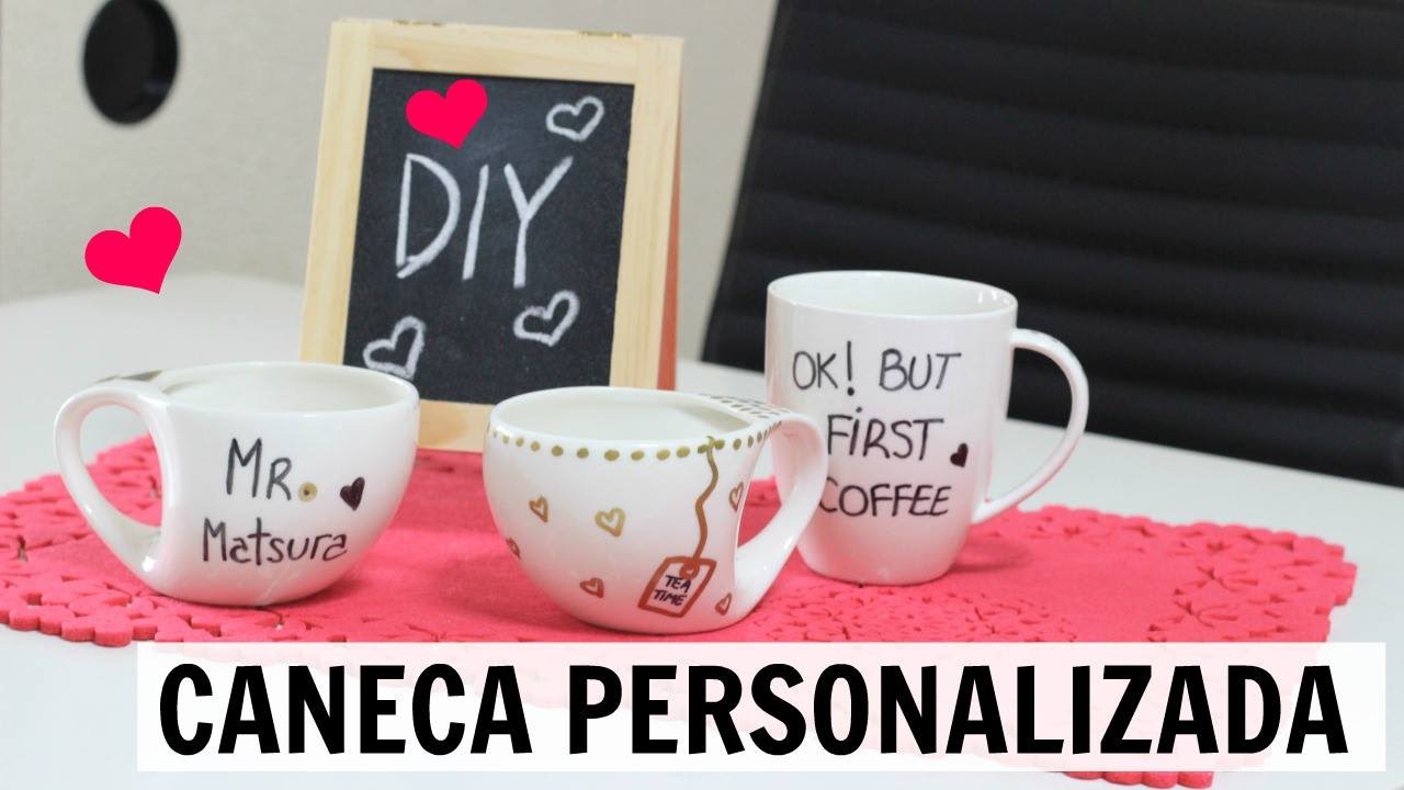 DIY- Canecas personalizadas | Dia dos Namorados