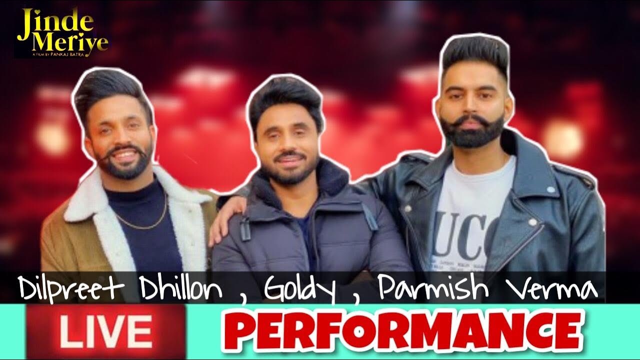 Parmish Verma | Dilpreet Dhillon | Goldy Desi Crew Live Jinde Meriye Promotions VR Punjab Mall  PT