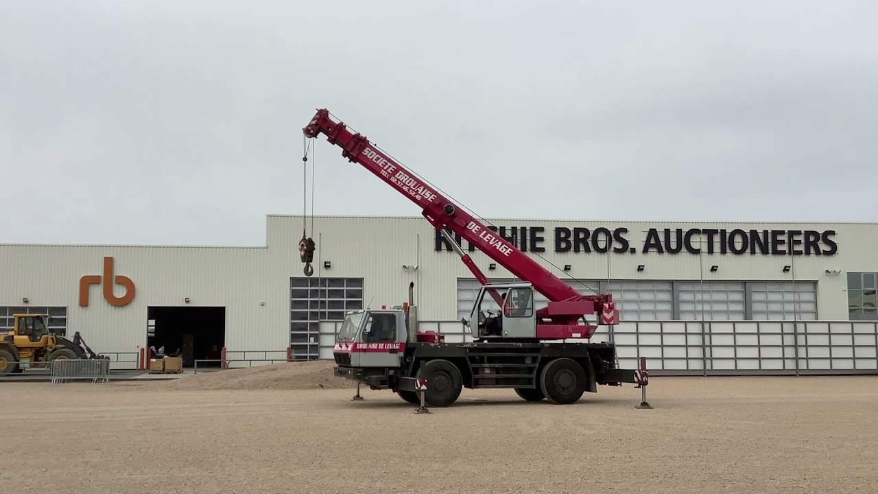 2000 Grove GMK2035  35 ton 4x4x4 All Terrain Crane I St Aubin, France auction - 24 March