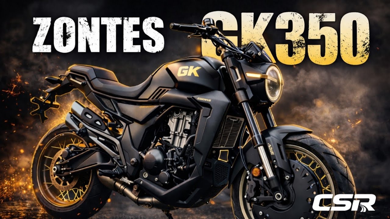 Zontes GK 350 de 138K a 85K | CSR