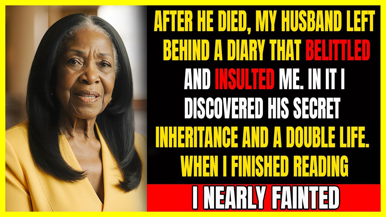 After My Husband’s Death, I Found His Diary — Full Of Insults, Blame, And His Secret Double Life...