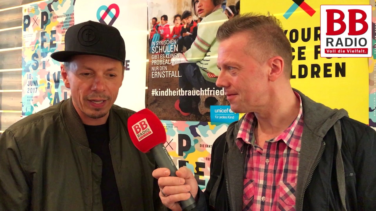 Michi Beck von den Fantastischen 4 im Interview mit Jens Herrmann 2017