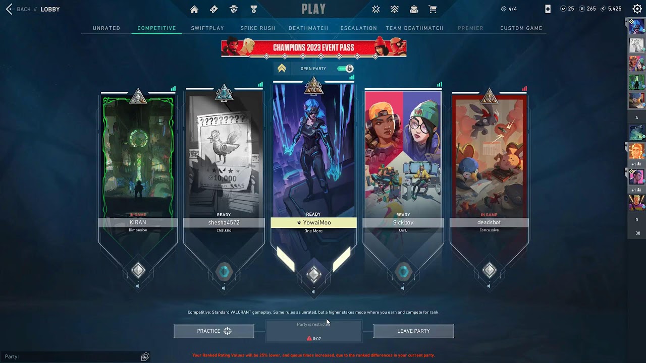 Valorant 5v5 Competitive #valorantlive #valo