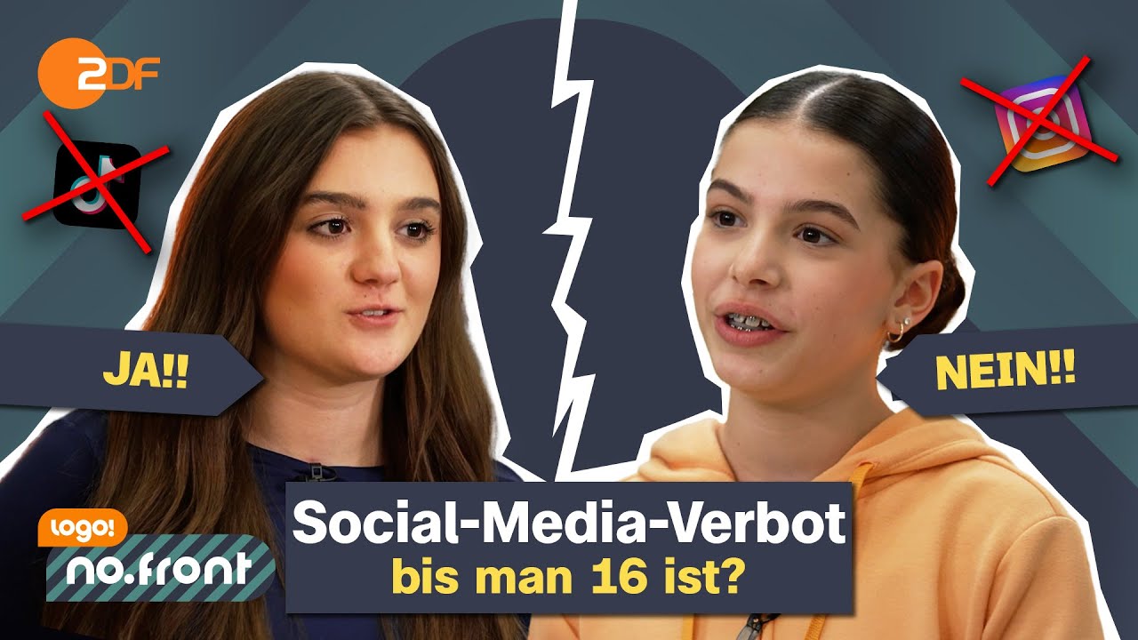 Social Media Verbot - macht das Sinn? | logo! no.front | Sch&uuml;ler-Debatte