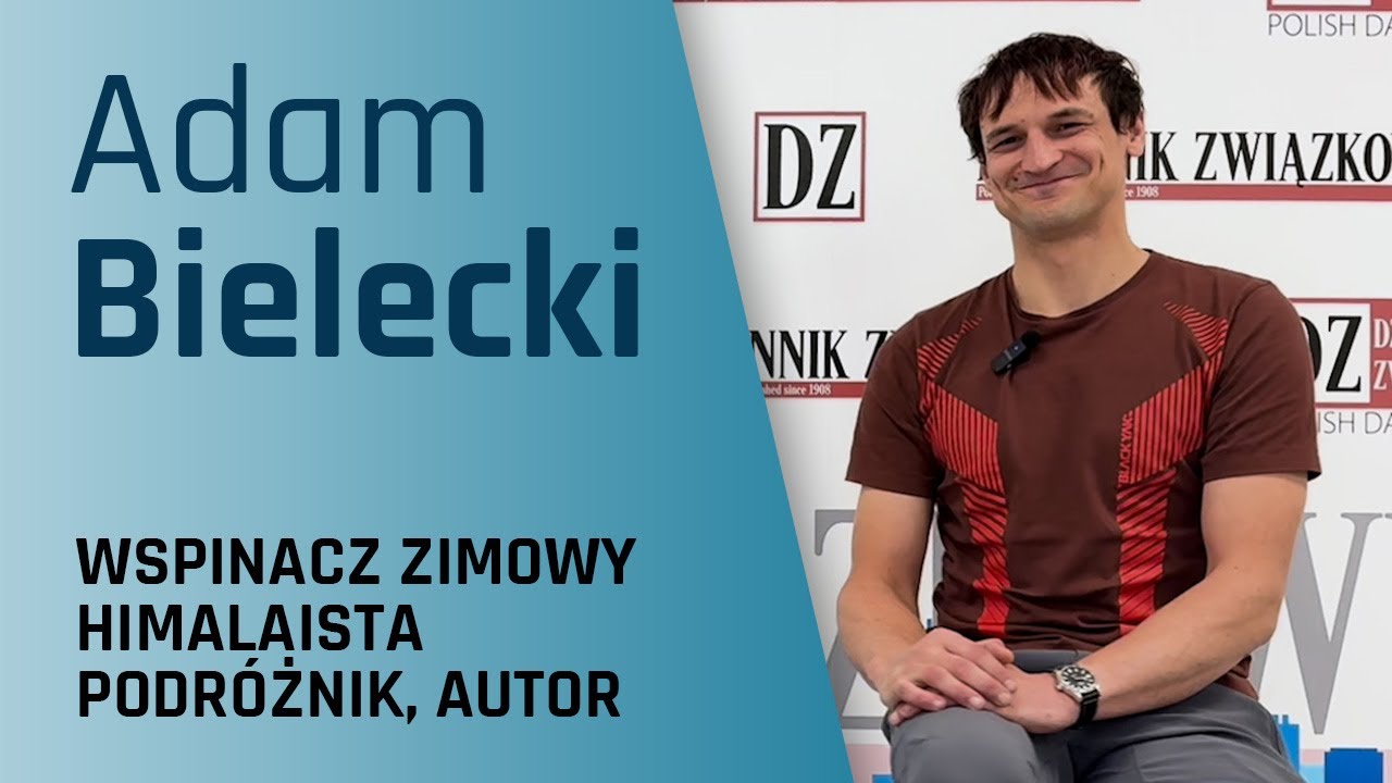 Adam Bielecki w Chicago - wybitny wspinacz zimowy, himalaista, podróżnik autor