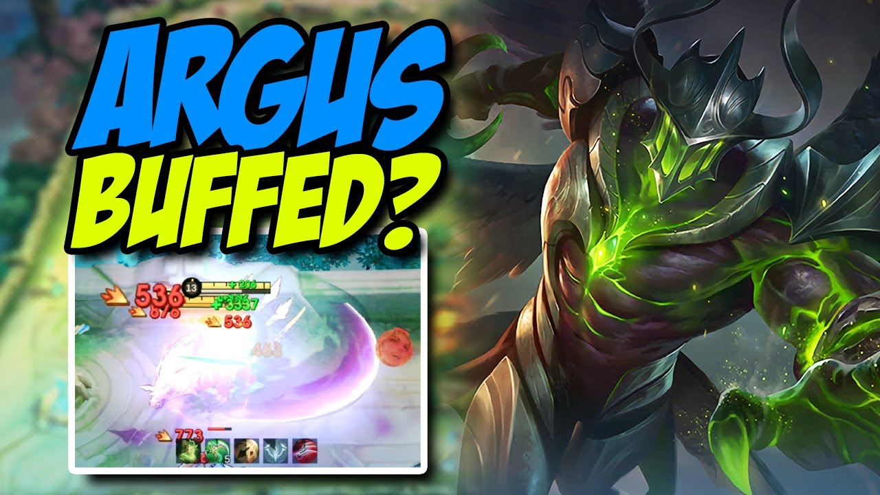 ARGUS BUFFED?? SORT OF || MOBILE LEGENDS ADVANCED SERVER ADJUSTMENT TEST GAME