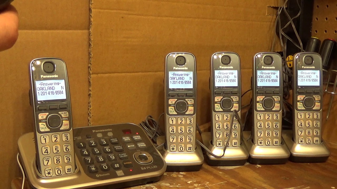 Panasonic KX-TG7741 | Initial Checkout