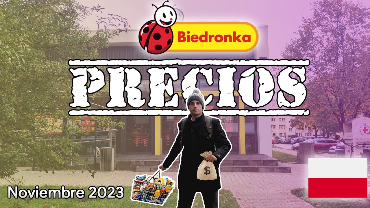 Lista de la compra en Polonia - Biedronka