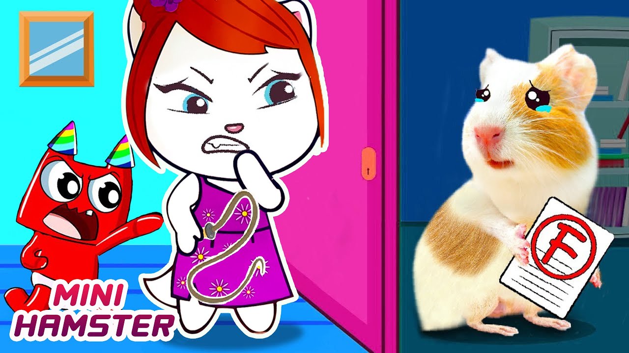 I'm Sorry Angela, Hamster vs Banban Battle | MINI HAMSTER
