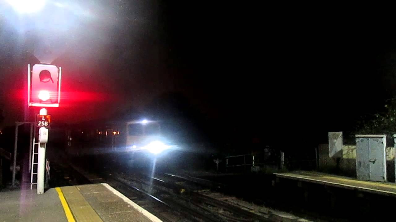 (HD) Ex Works Repainted GB Europorte 66717 Passing Lewisham On 0Y64 27/9/13