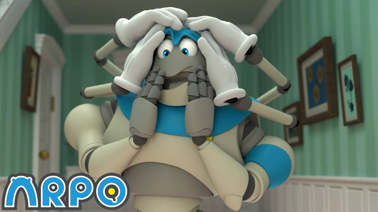 Snow EVERYWHERE!!!  | Robot Cartoons For Kids | ARPO | Sandaroo