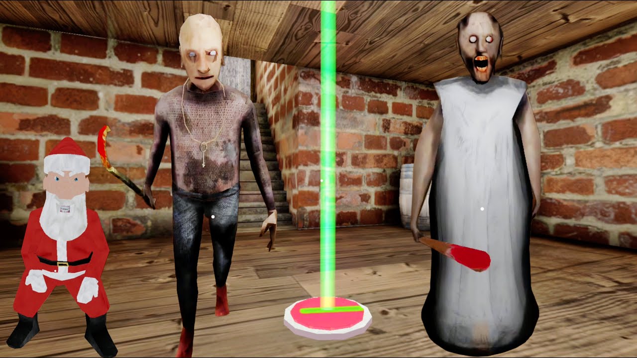 Granny Chapter Two Reimagined Unofficial With Laser Trap Weapon