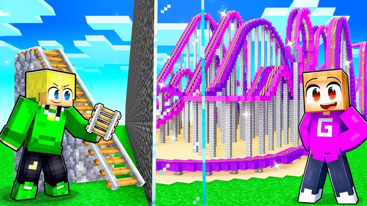 Ik Speelde Vals Met Een ACHTBAAN MOD In Minecraft!