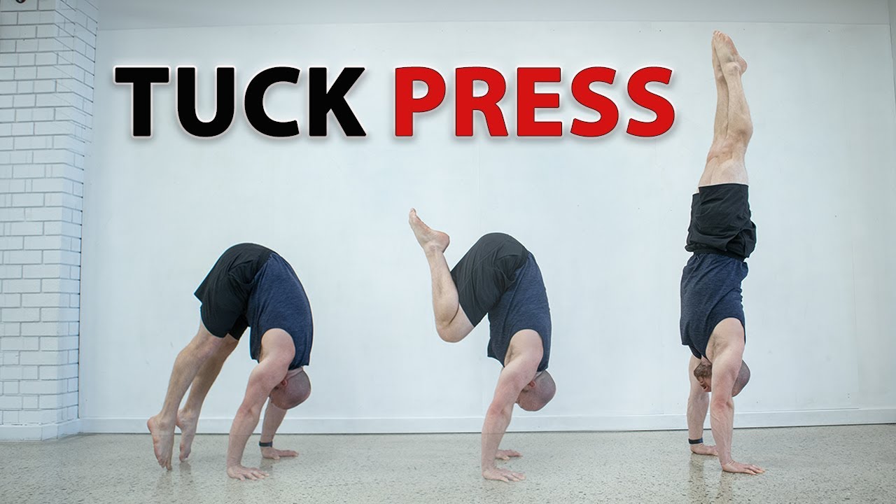How to TUCK PRESS to HANDSTAND