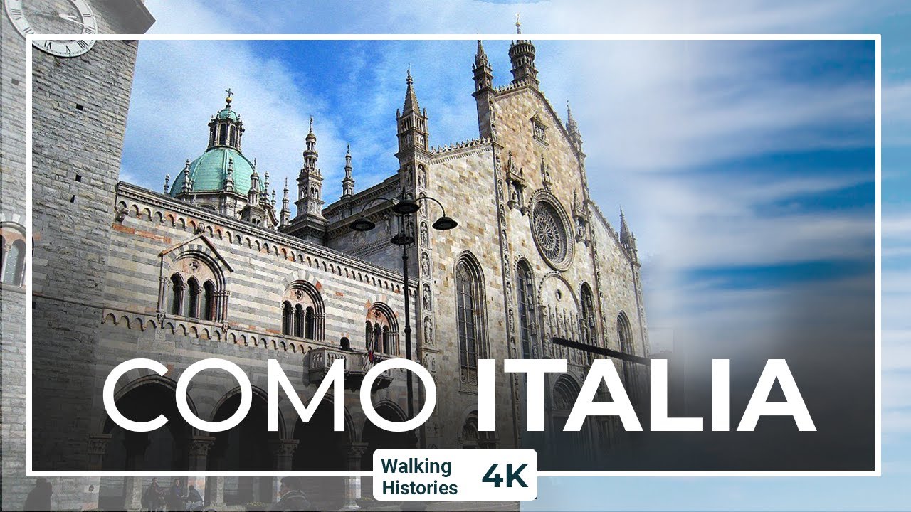 The Last Gothic Cathedral | Duomo di Como and Como Centro Storico 4k Walking Tour