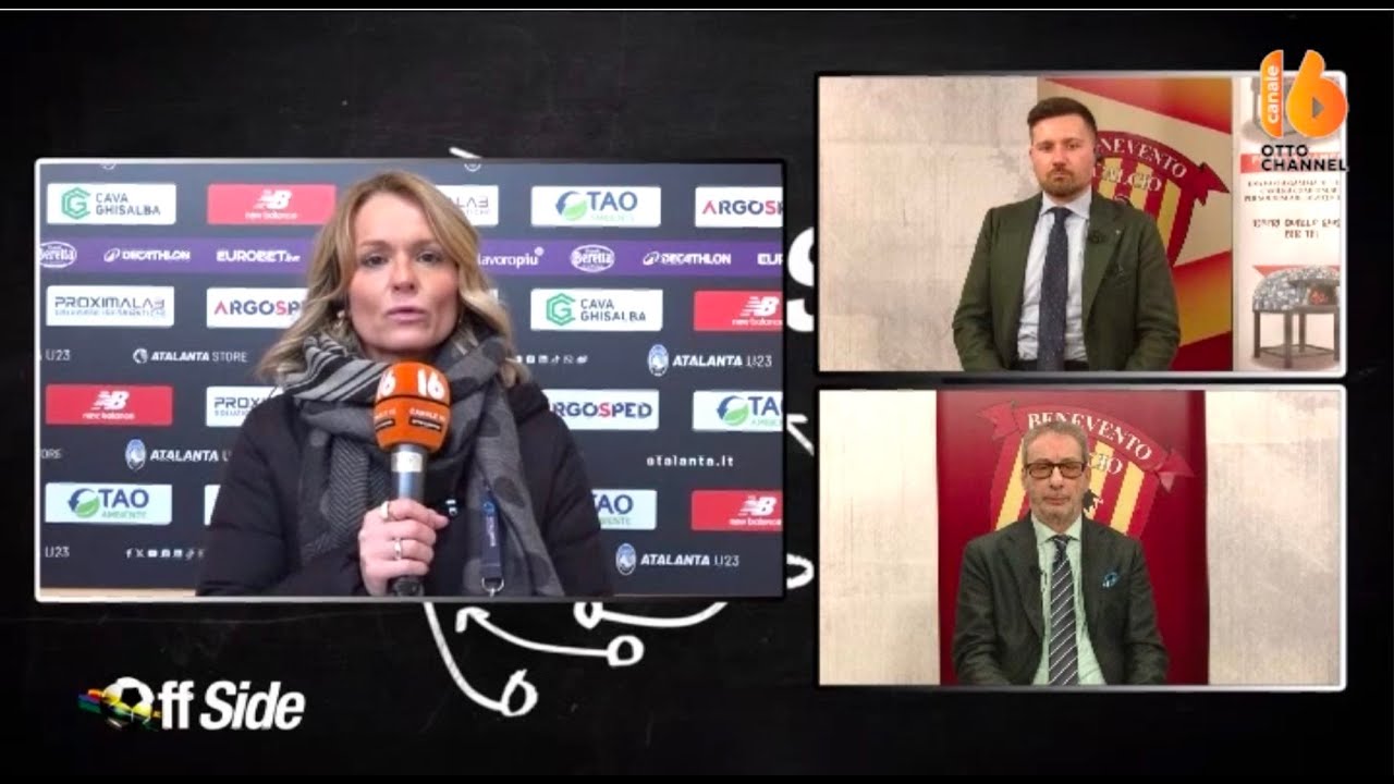 Off Side Atalanta U23-Benevento, le interviste ai protagonisti