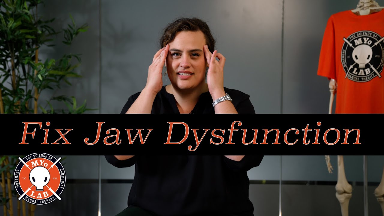 How To Fix Jaw Dysfunction: TMJ Stretches & Strengthening Exercises | MYo Lab Health & Wellness