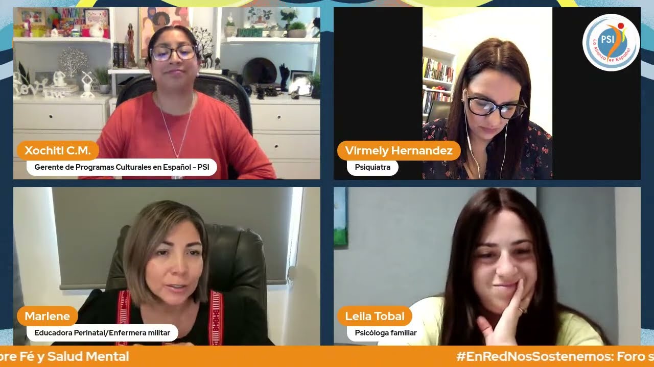 Foro: Fé y Salud Mental - #EnRedNosSostenemos