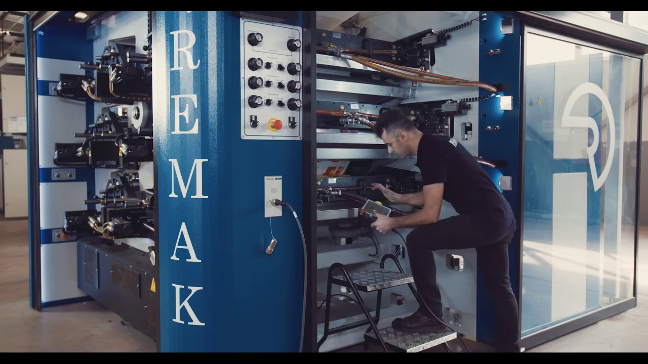 GL MIDLINE SERIES | CI TYPE FLEXIBLE FILM PRINTING - REMAK