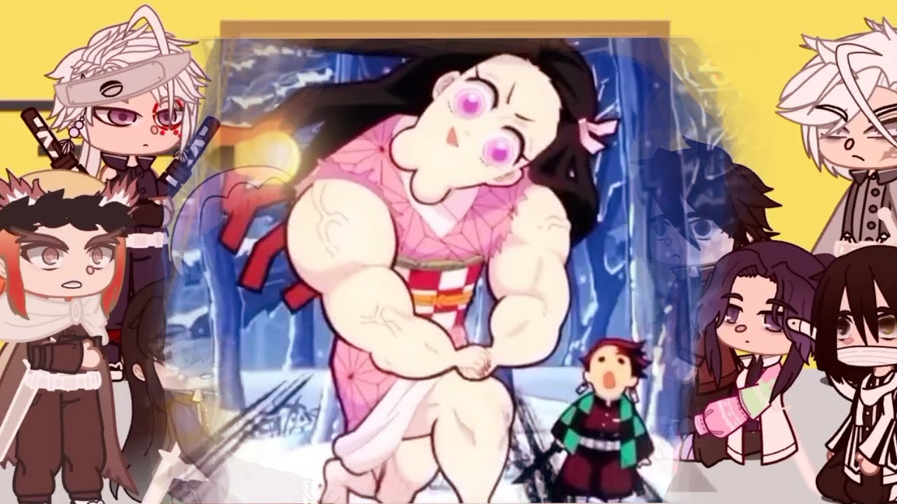 ✨ Hashiras react to Nezuko + Tanjiro ✨ Demon slayer ✨ #ReactToNezuko