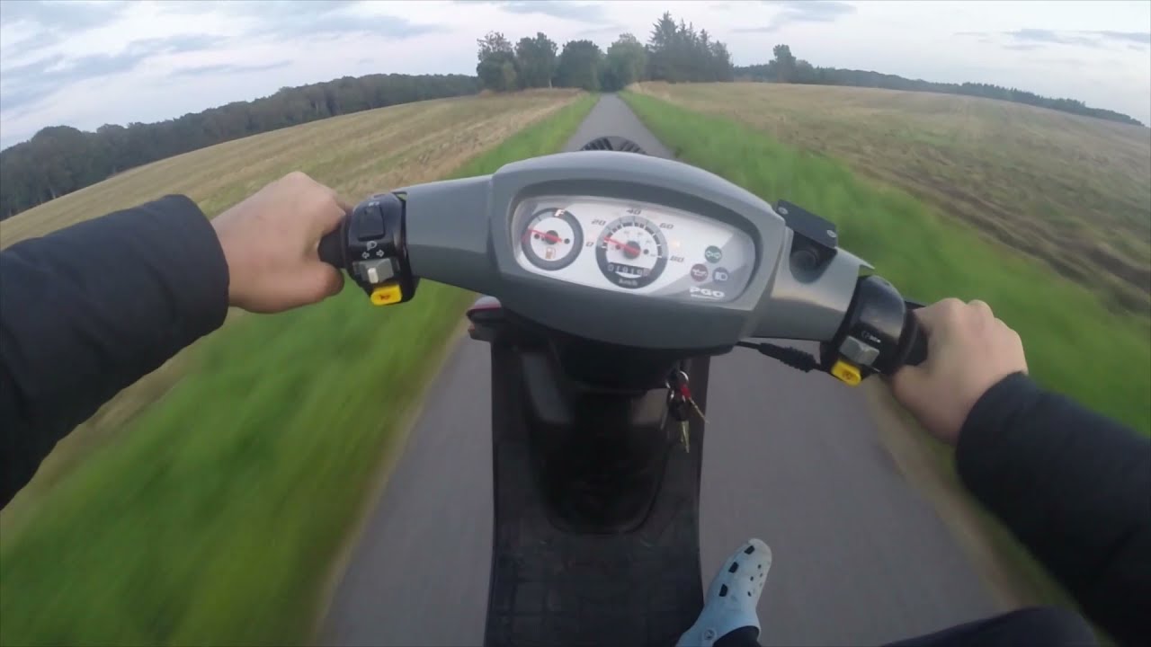 Scootervlog 1: Tilkøring af cylinder og lidt baghjul! PGO Hot 50