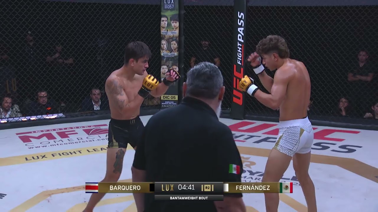 Choque Internacional 🔥 Damian Fernández vs Andre Barquero | LUX Fight League