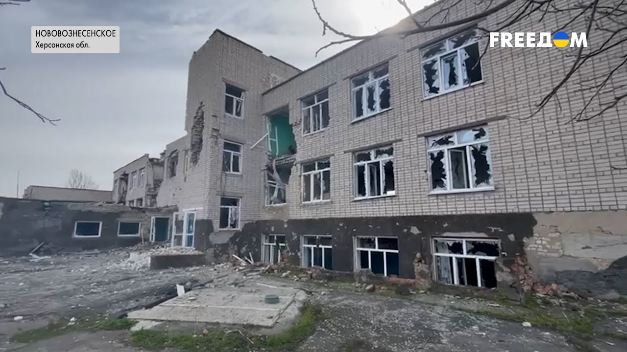 Ужасные кадры разрушенного херсонского села. Жизнь после деоккупации