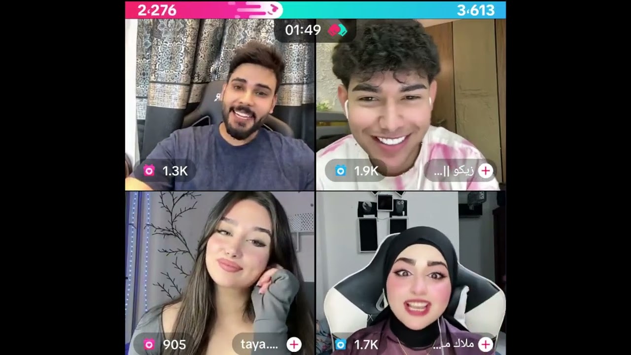 محمود المكسيكي مع زيكو و ملاك مهند مع تايا يسألها أسئلة كثيرة